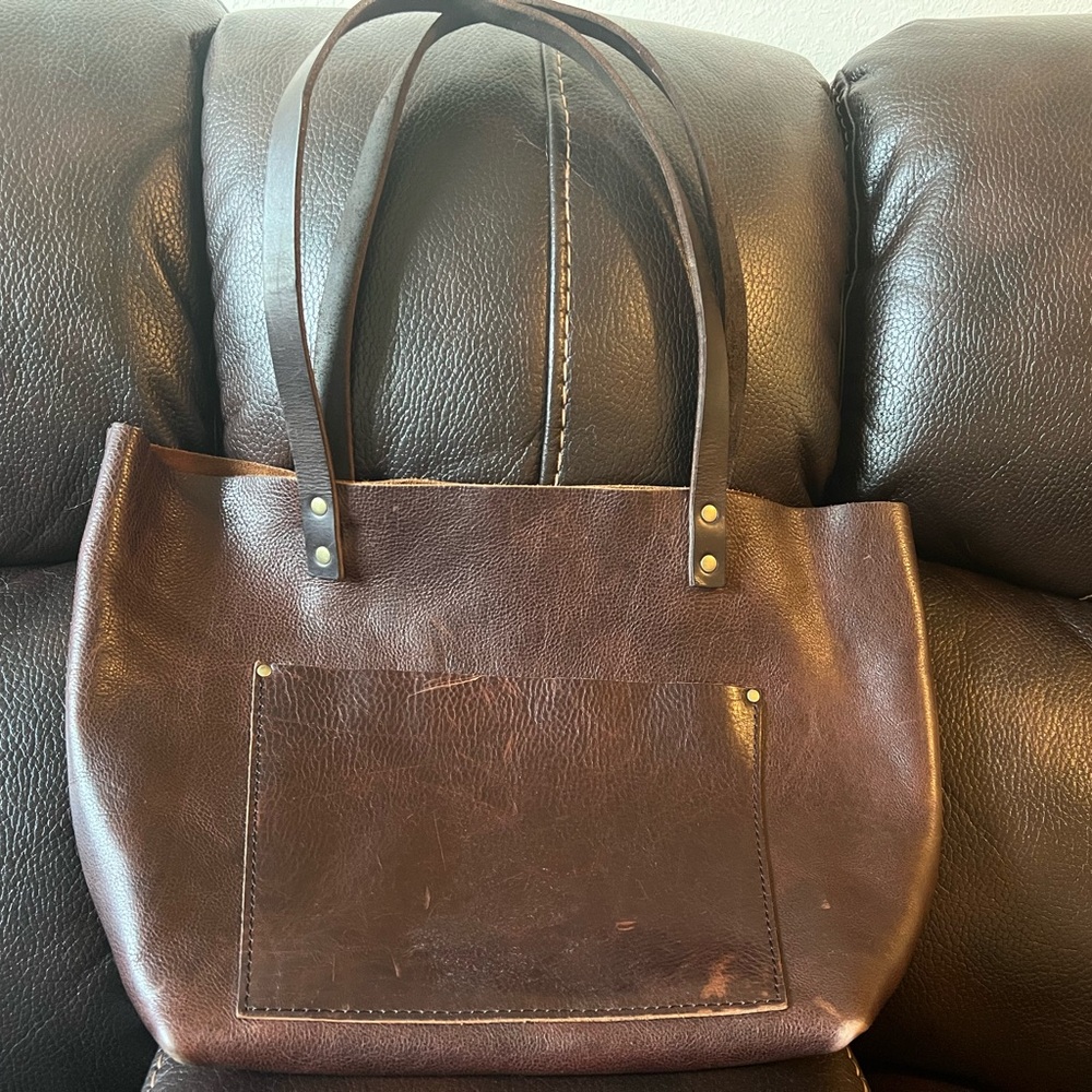 Portland Leather Coldbrew Large Tote